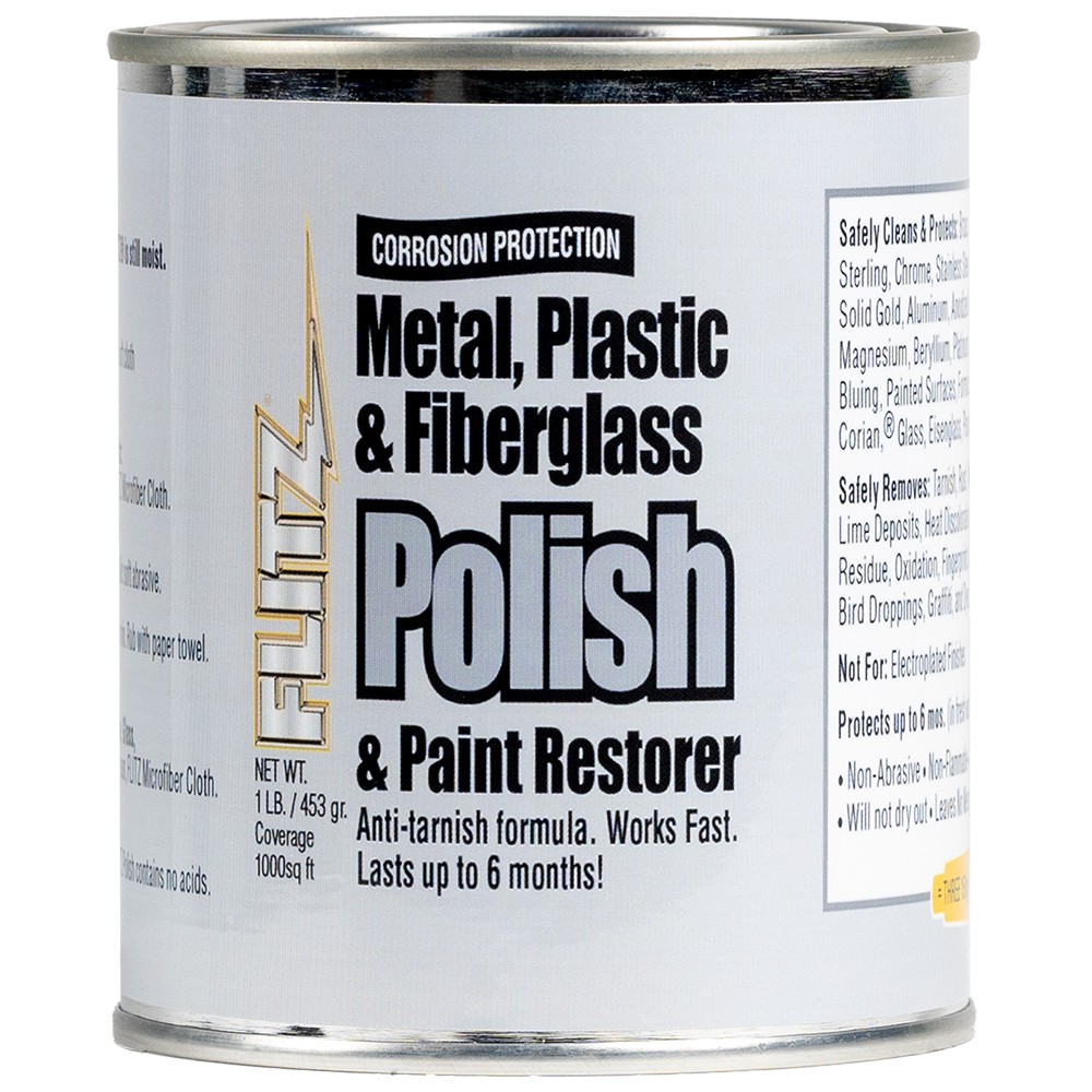 Flitz Metal, Plastic & Fiberglass Polish Paste – 1.0lb