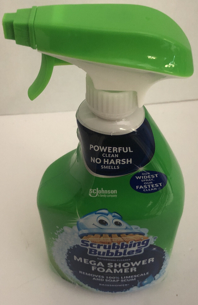 1—32 fl oz Scrubbing Bubbles MEGA SHOWER FOAMER Spray Rainshower same day ship