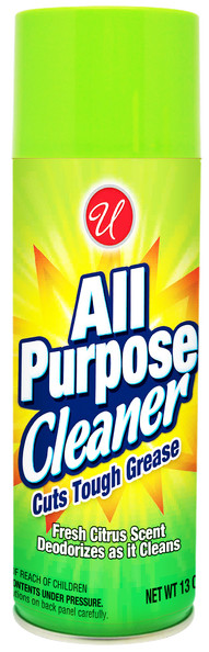 All Purpose Cleaner – Cuts Tough Grease – Fresh Citrus Scent, 13oz. (Pack of 2)