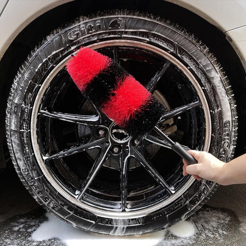Car Wheel Rims Detailing Brush Wheel Brush Cleaning Tire Seat Car Engine Wash