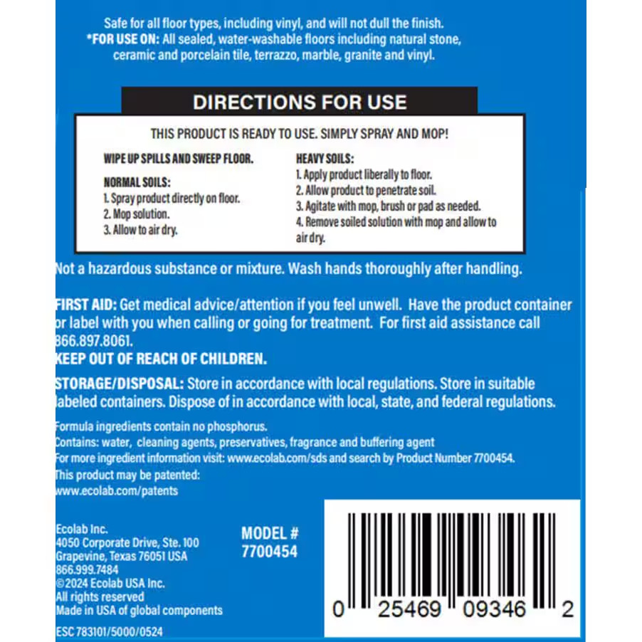 32 fl. oz. Tile and Stone Floor Cleaner (3-Pack)