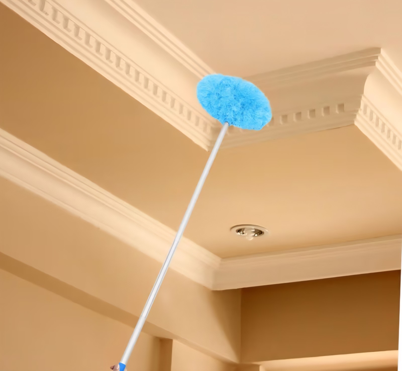 Ceiling Fan Cleaner Duster Reusable Microfiber Blade with Extendable Long Handle