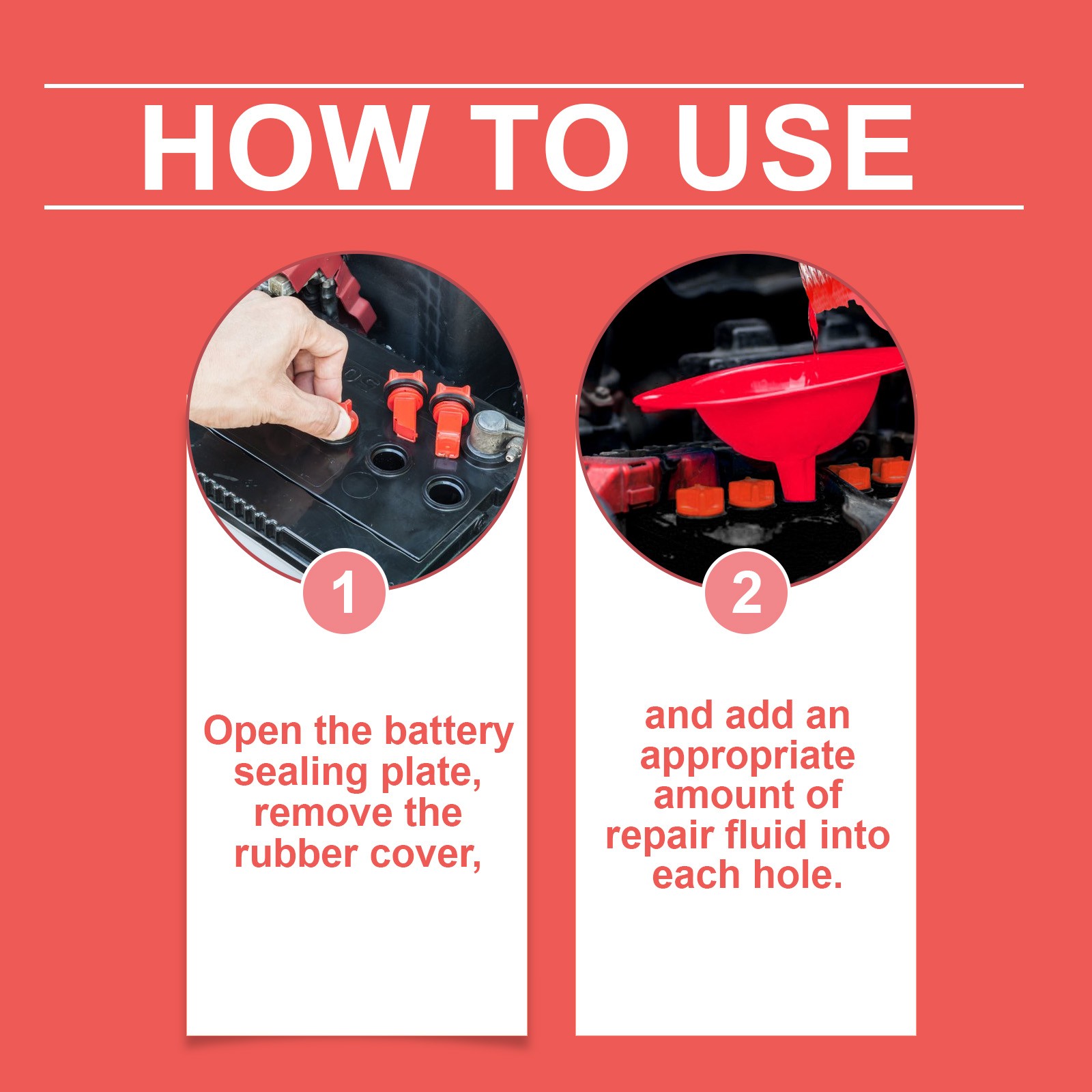 EV Battery Repair Fluid Electric Car Maintenance Performance Booster Cleaner