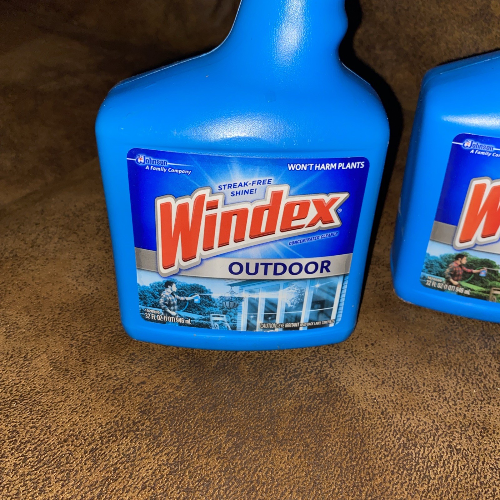 32 Fl. Oz. Blue Bottle Outdoor Glass Cleaner Sprayer (2-Pack)