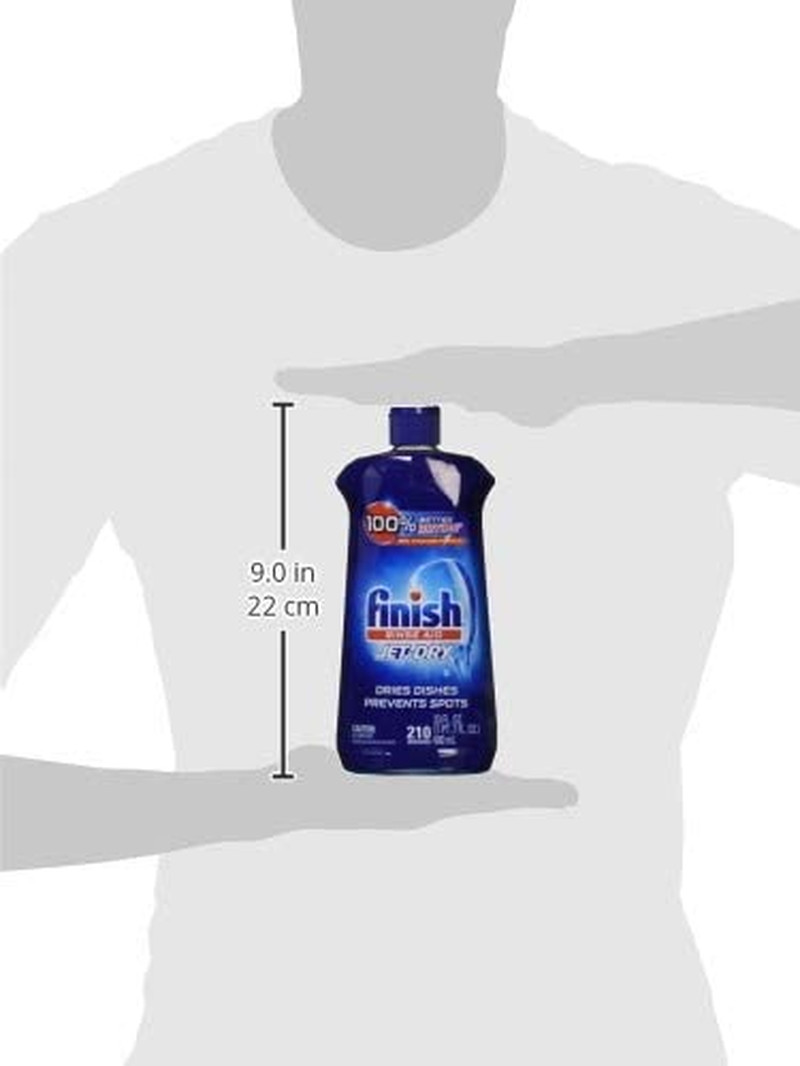 Finish Jet-Dry Rinse Aid Dishwasher Rinse Agent and Drying Agent 23 fl oz Pac…