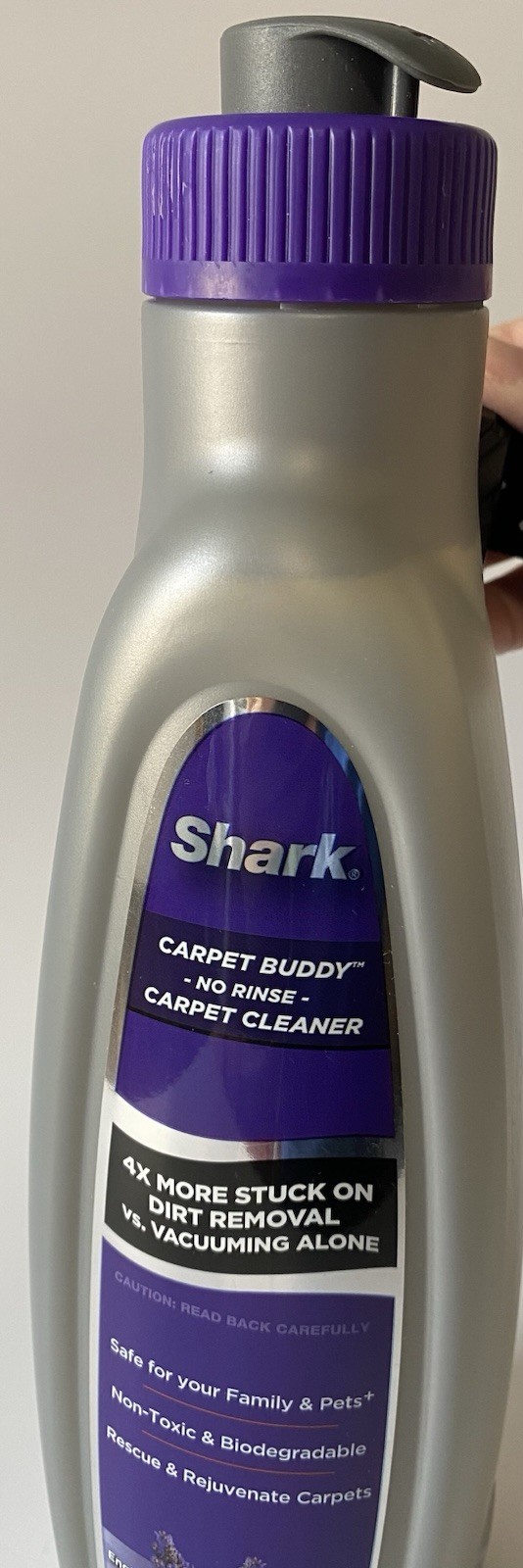 Shark Carpet Buddy No Rinse Carpet Cleaner English Lavender 32oz