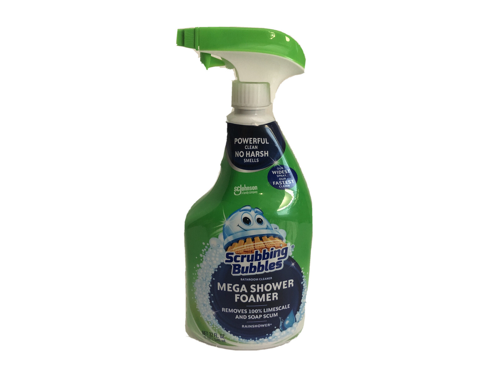 1—32 fl oz Scrubbing Bubbles MEGA SHOWER FOAMER Spray Rainshower same day ship