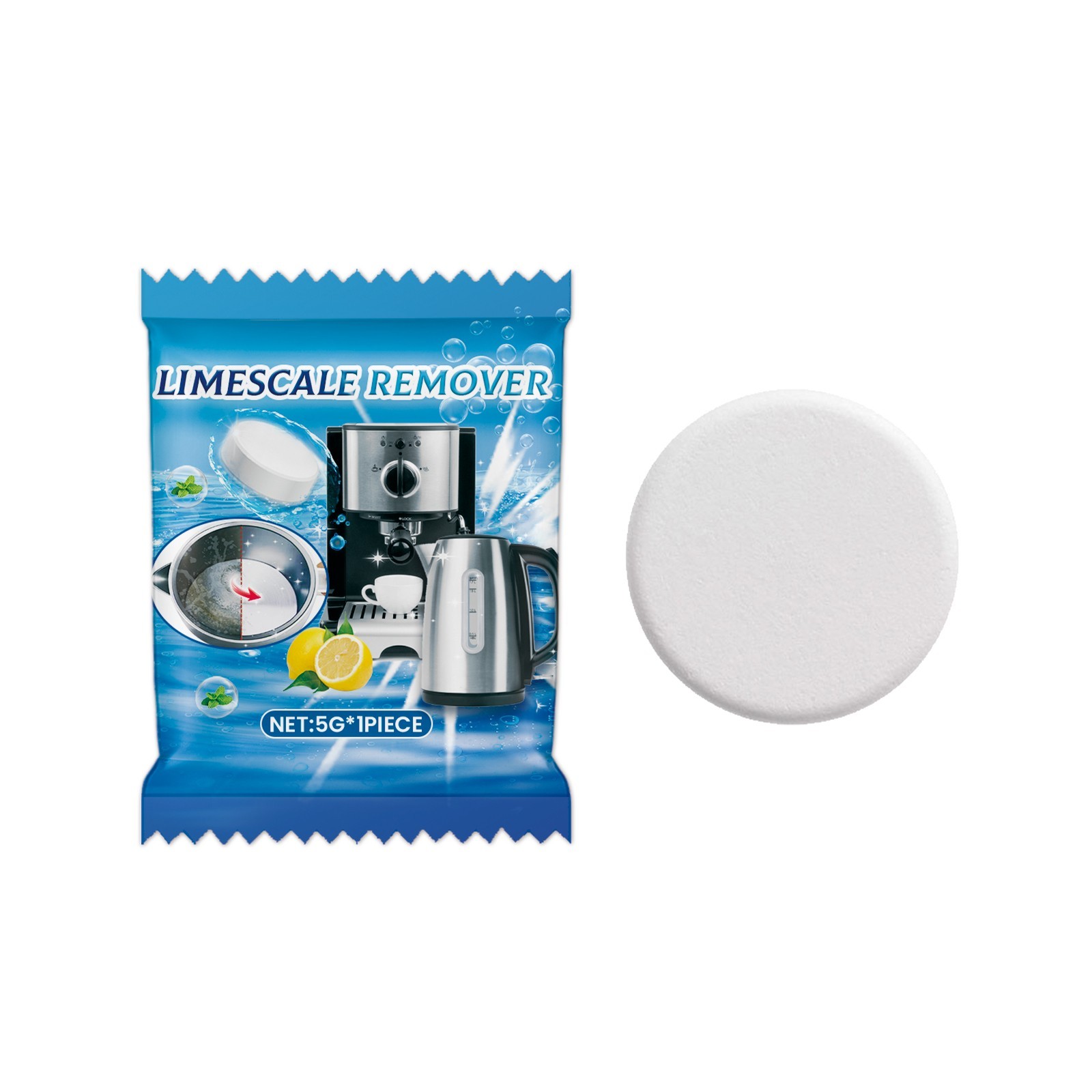 Jakehoe Limescale Remover Effervescent Cleaning Tablets For Kettle Coffee Machin