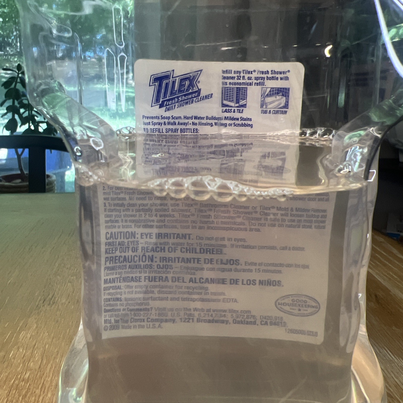 Tilex Daily Shower Cleaner Fresh Shower 64 Oz Bottle Refill 60% Full Old Stock