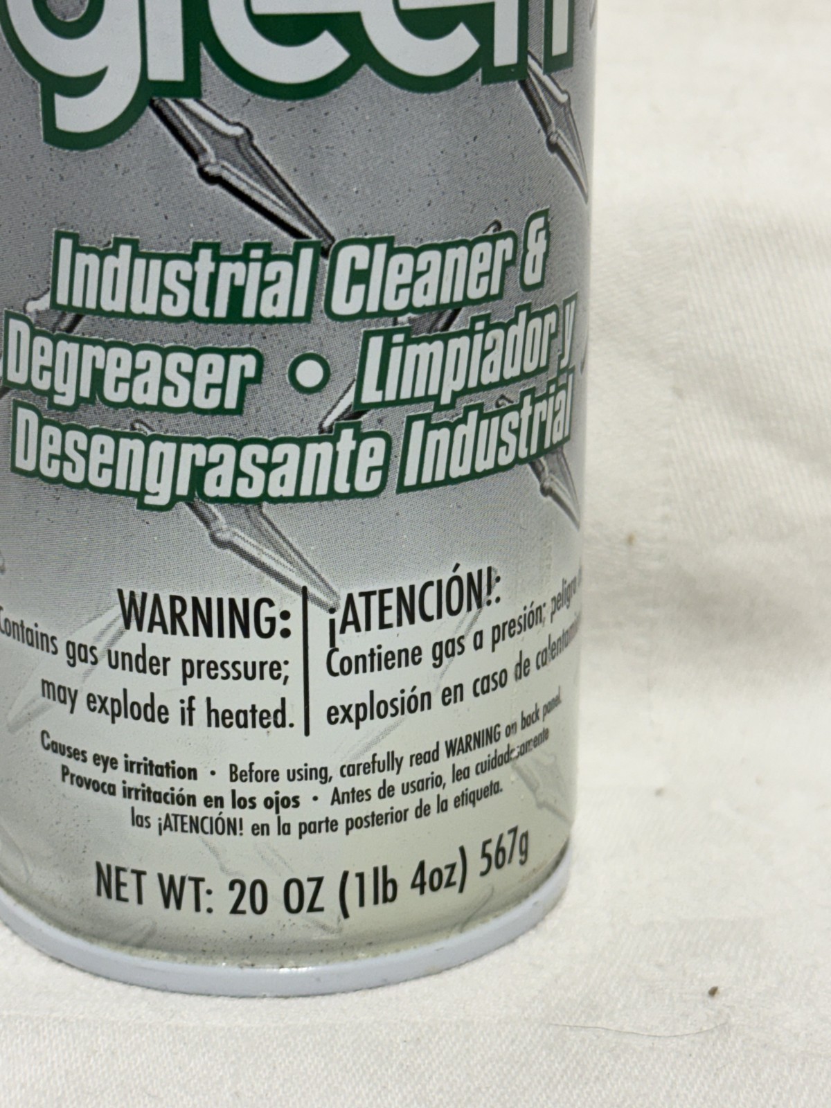 Simple Green 0610001219010 Crystal Industrial Cleaner And Degreaser, 20 Oz