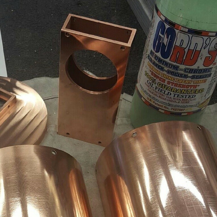 Brass, Copper, Stainless, Aluminum, Chrome, Cleaner-Polish-Sealer 2-32FLOZ Kit
