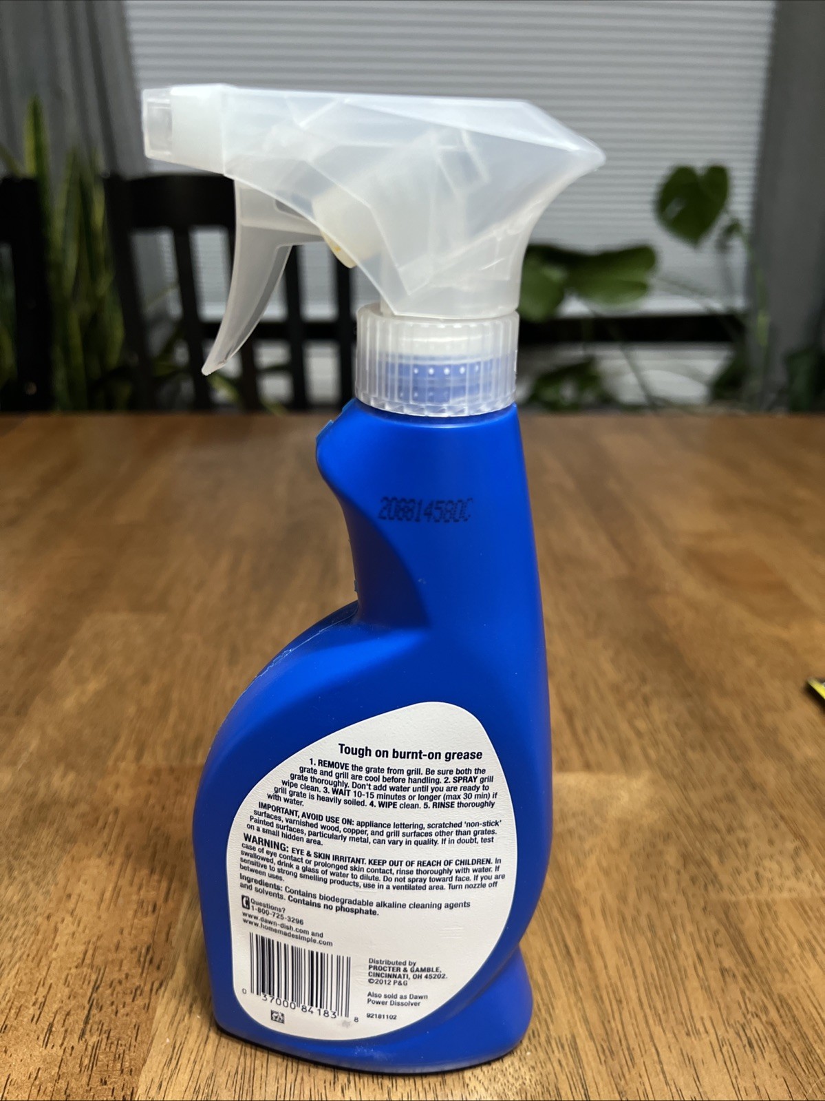 DAWN Grill Cleaner 12.8fl Oz Tough On Burnt On Grease – NEW