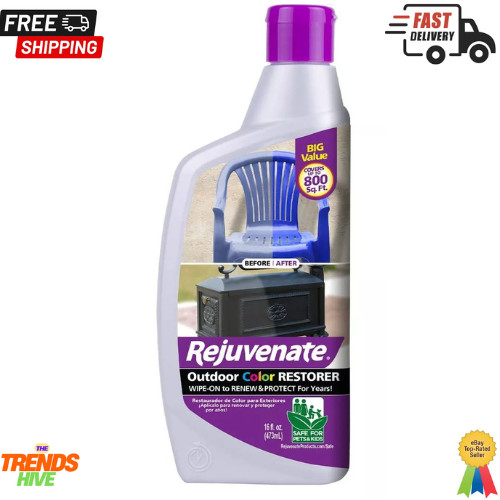 Rejuvenate Outdoor Color Restorer Sun-Damaged Oxidized Surfaces Protection 16Oz