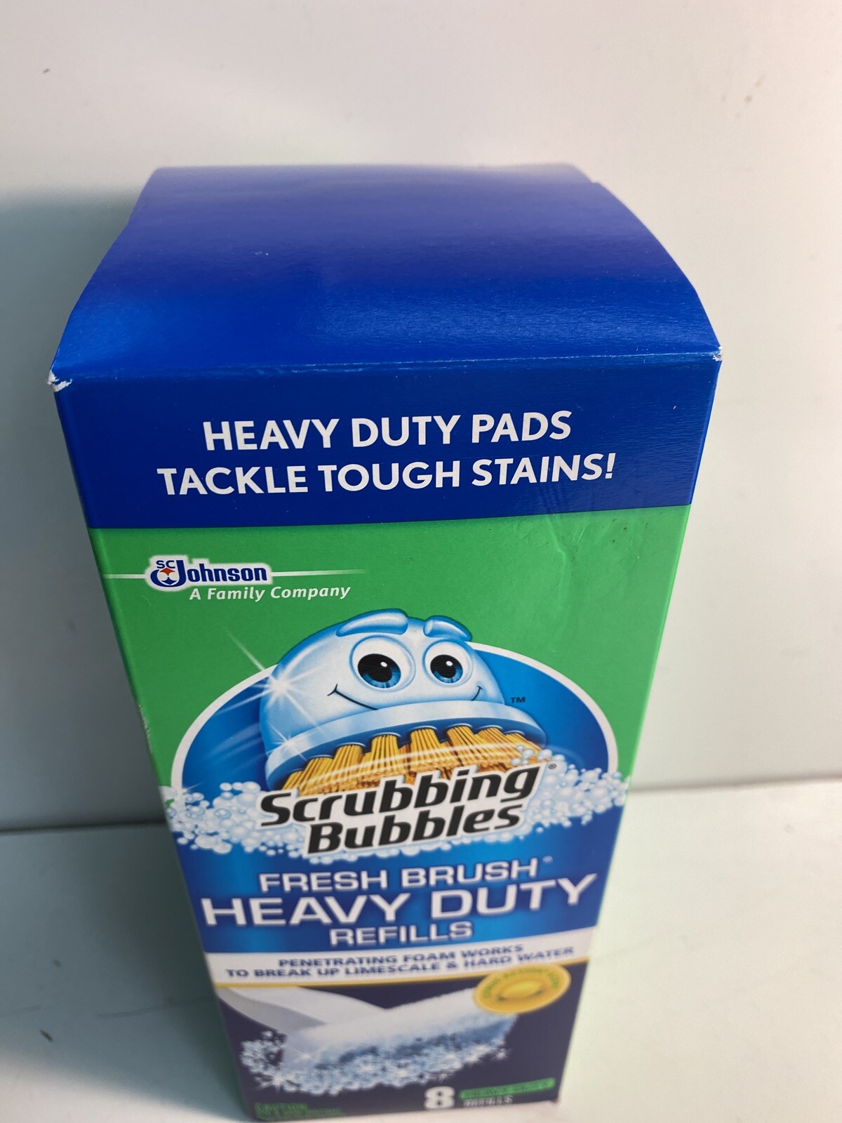 NEW Scrubbing Bubbles Fresh Brush HD Refills 8 count Boxe FREE SHIP – HG06