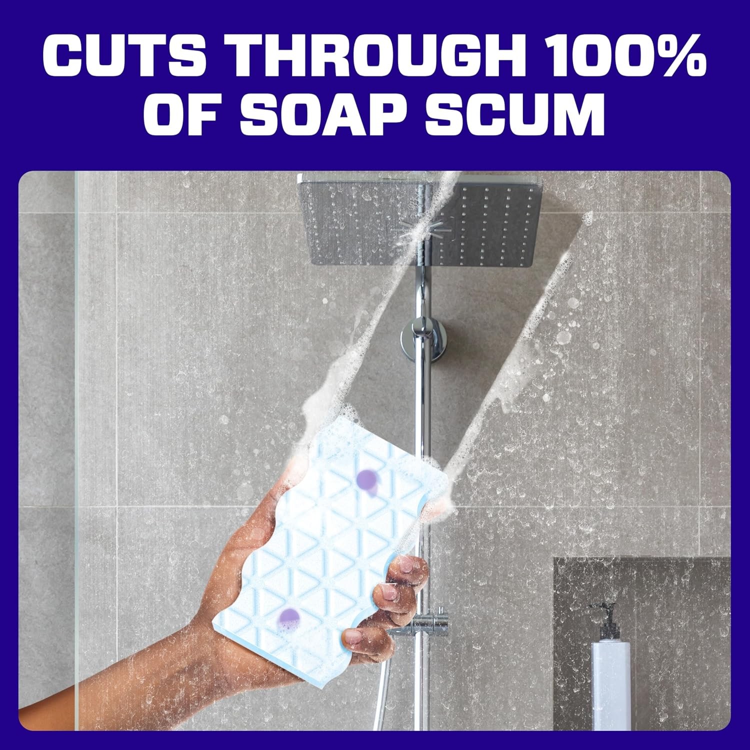 Mr. Clean Magic Eraser Sponge, Bathroom Cleaner, Shower Cleaner, Tub Cleaner, So
