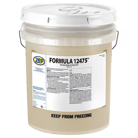 Zep 61434 Low-Foam Cleaner, Powders, 40 Lb., Yellow