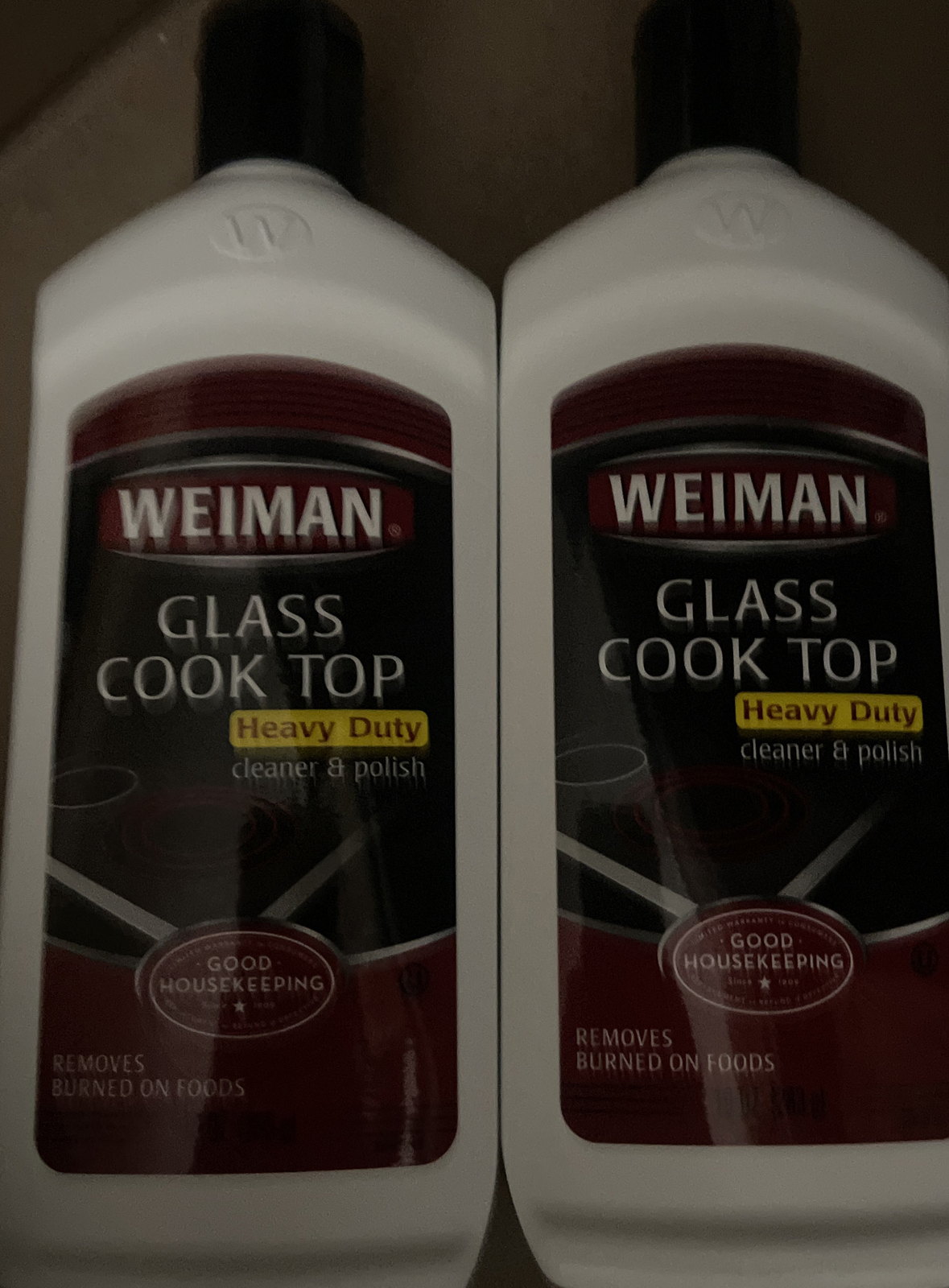 6 WEIMAN GLASS COOK TOP CLEANER /POLISH 10 oz SIX PACKS NEW