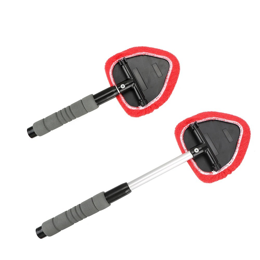 Windshield Cleaning Tool Kit Car Window Glass Wiper Cleaner Brush Pad Extendable