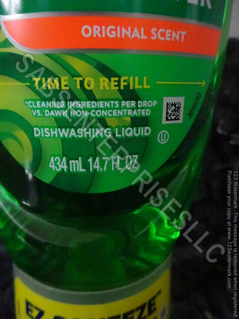 6 Gain Ultra Clean ORIGINAL Scent EZ-SQUEEZE Dishwashing Liquid Dish Soap 14.7oz