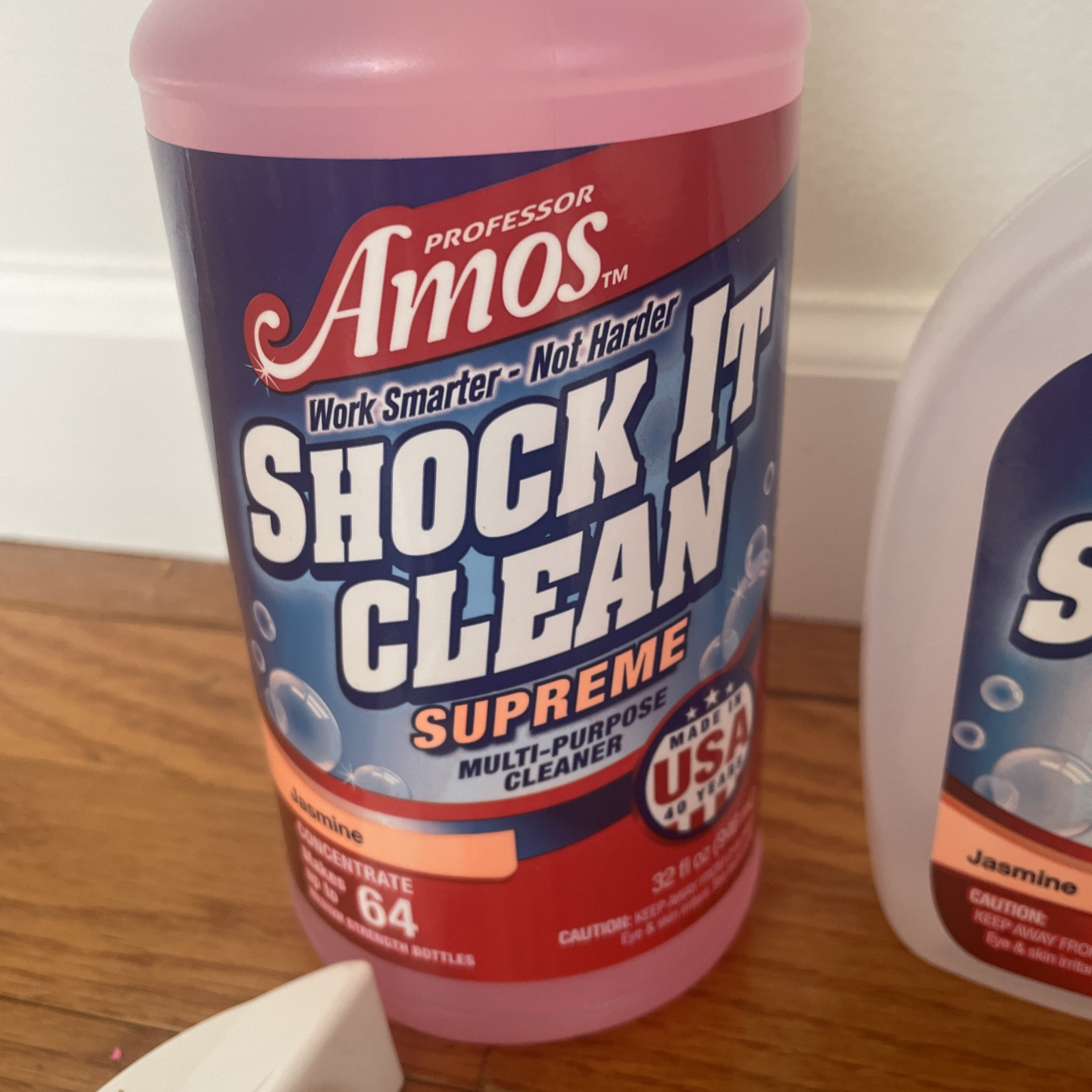Professor Amos Shock It Clean 32 oz. Concentrate & 24 oz. Ready to Use-Jasmine