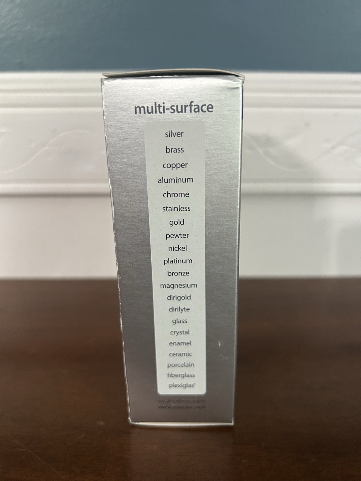 Maas Metal Polish 2 oz Tube French Lavender All Metals Multi-Surface – 90%