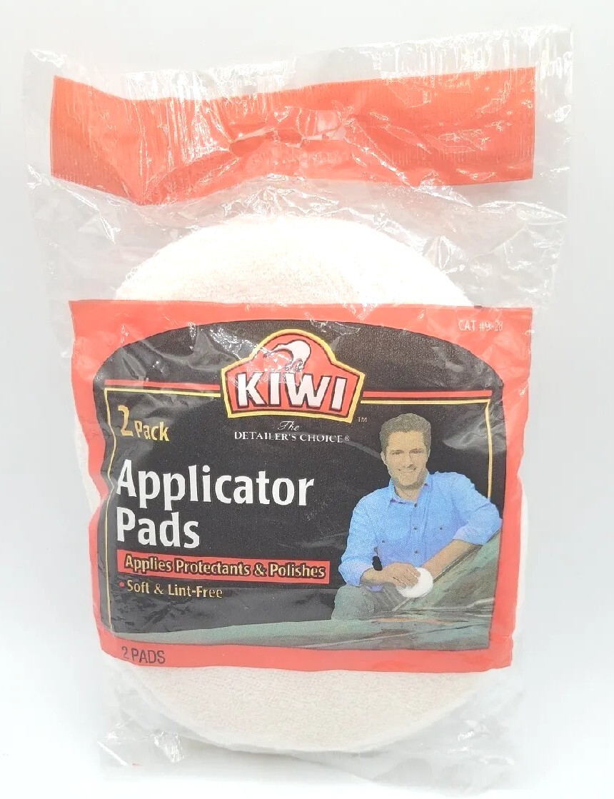 2PK Wax Applicator Pad by Clean Rite/Blazer International (KiWi). Sealed New