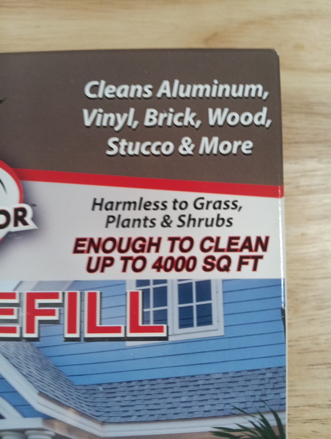 2 Fuller Full Crystal Exterior Cleaner Aluminum, Vinyl Brick Wood Stucco New