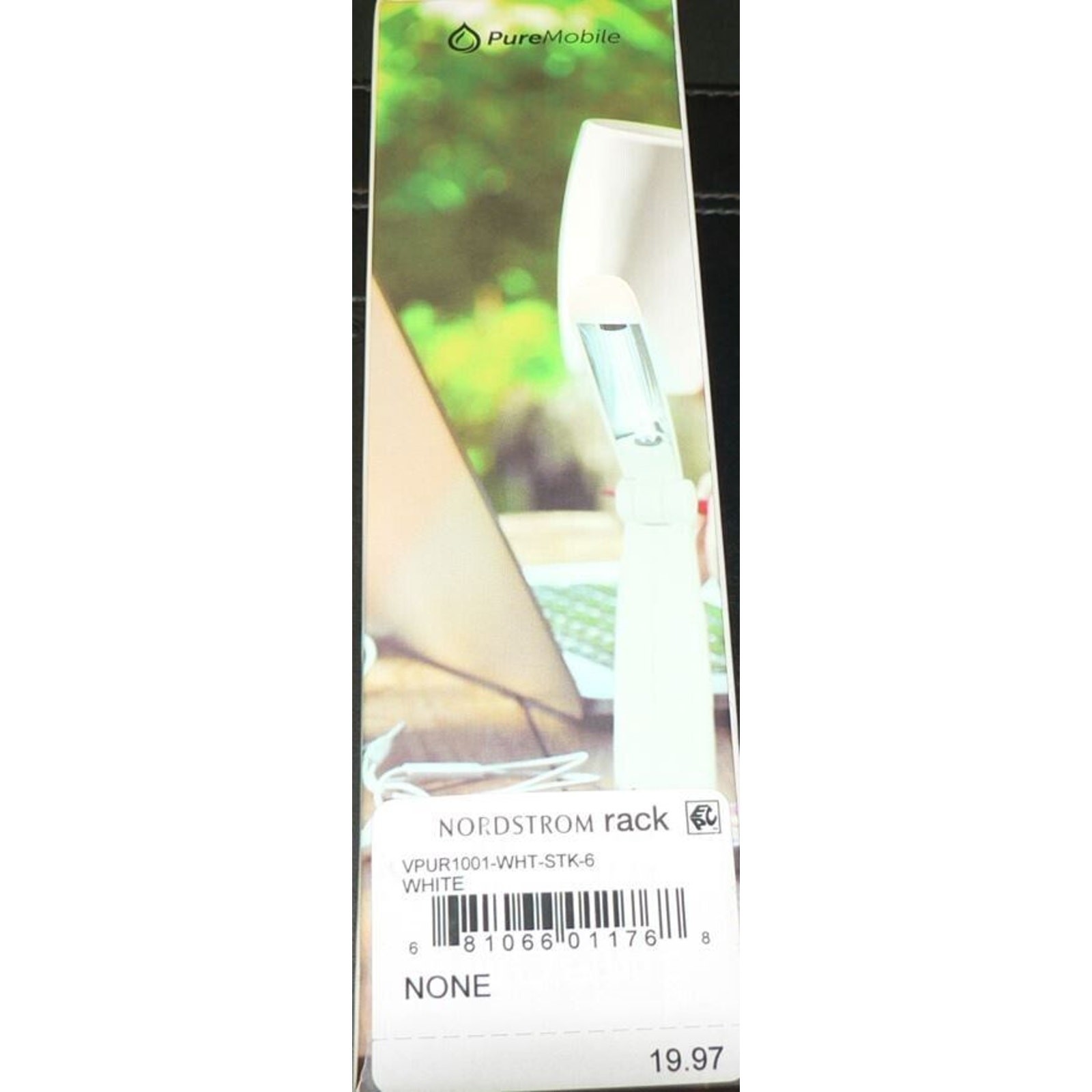 Pure Mobile Handheld Sanitizer Wand in Pink MSRP $20