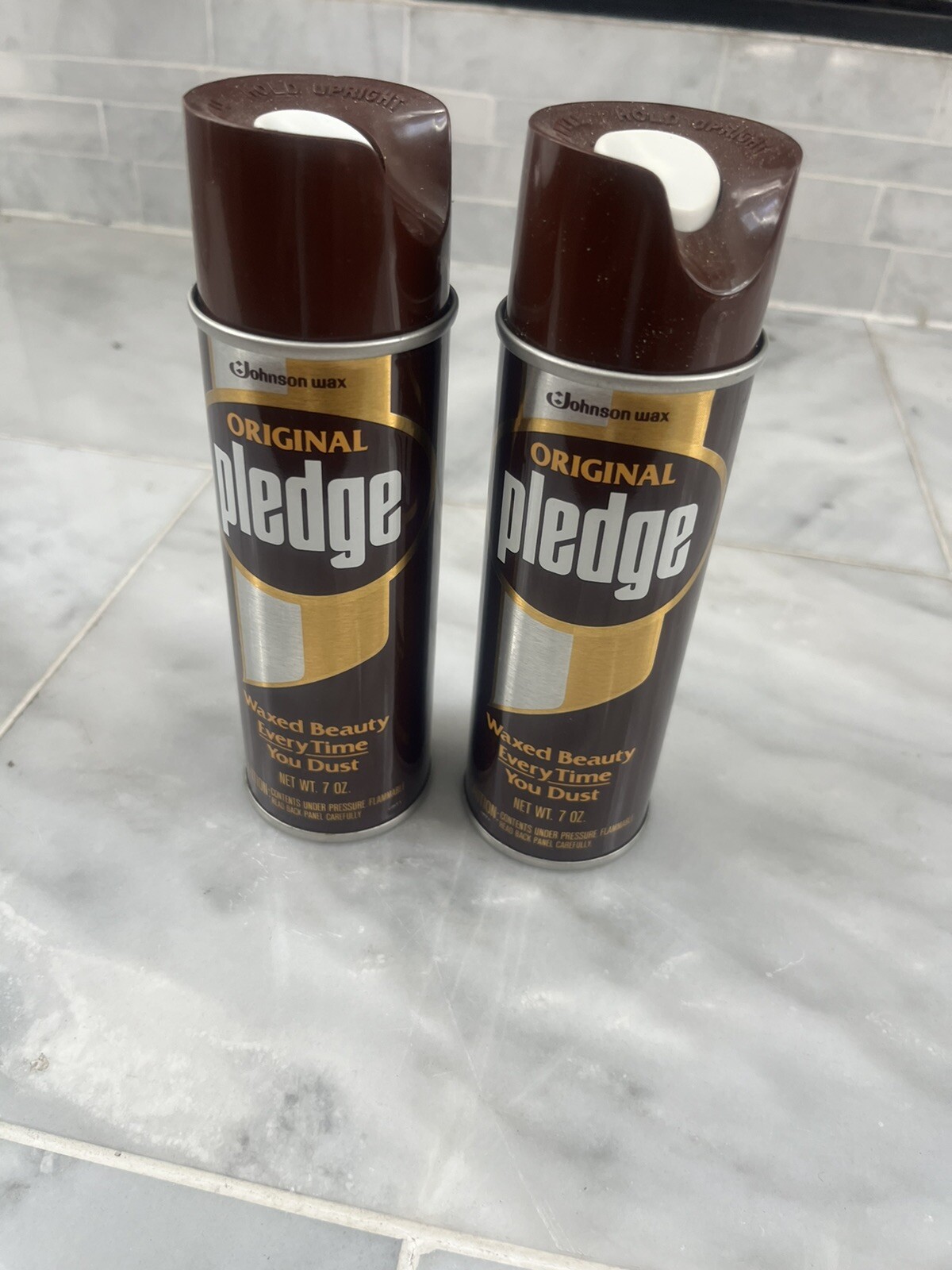 Vintage Johnson wax a lot of two pledge 7 ounce