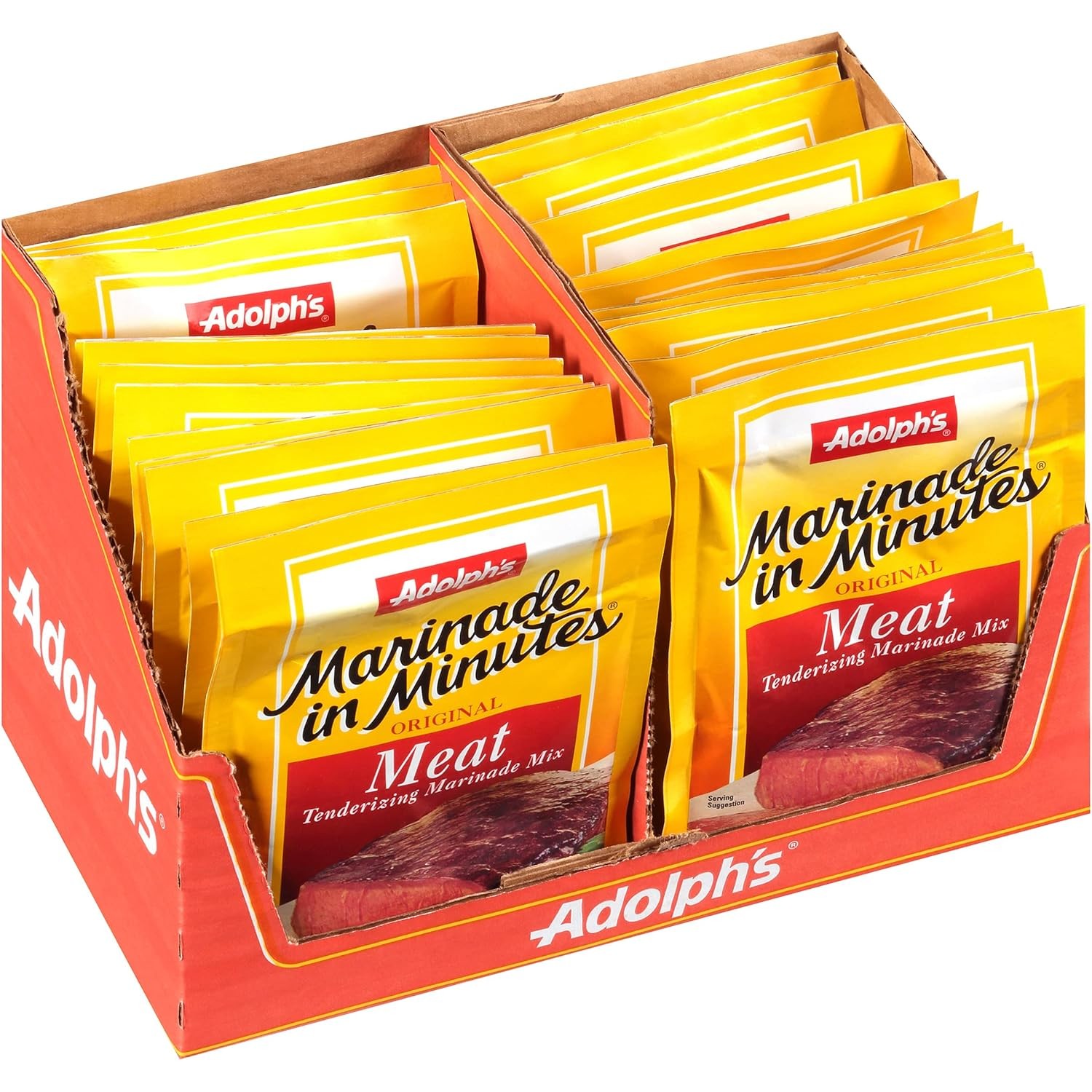 Adolph’s Marinade In Minutes Original Meat Tenderizing Marinade, 1 Oz (Pack Of