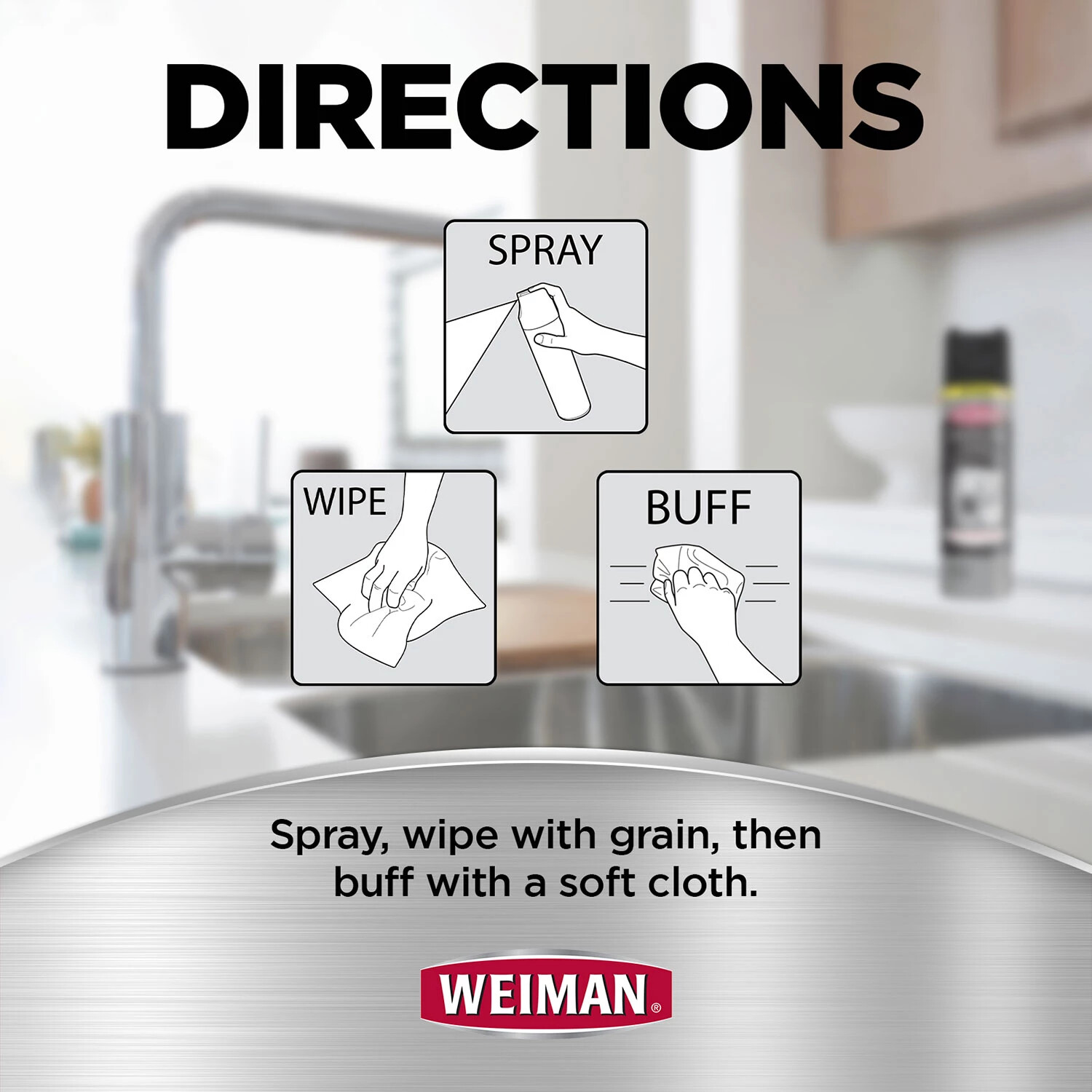 Weiman Stainless Steel Cleaner & Polish (17oz.,3pk.)