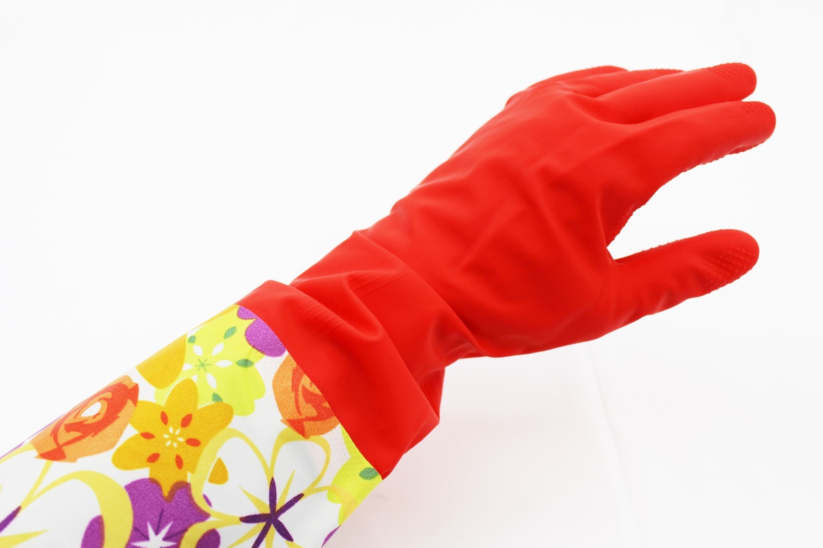 Dish Wash Fleece Warmer Gloves Warm Household Kitchen Fleece Gloves