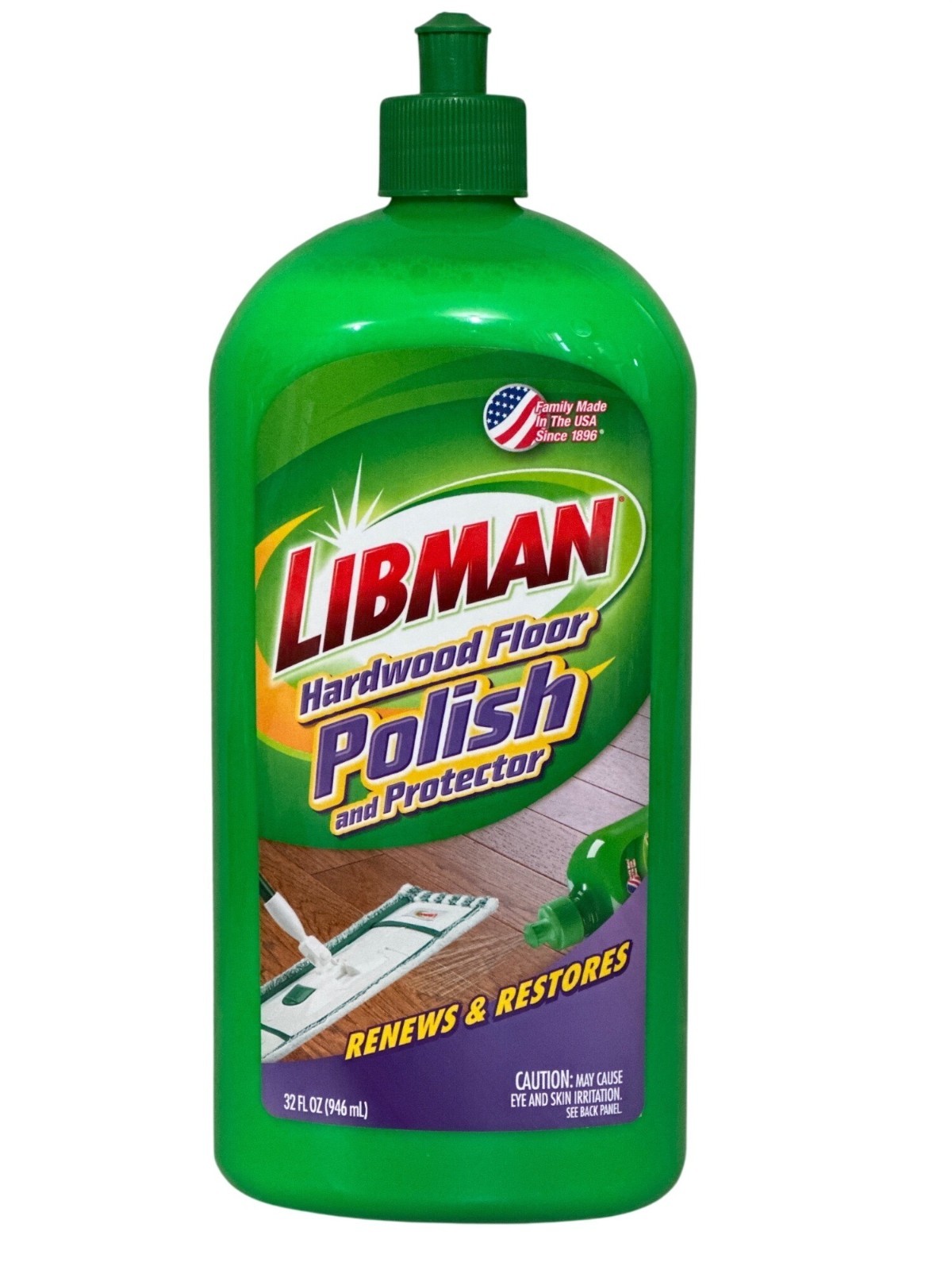 2067 Libman Hardwood Floor Polish & Protector 32 Fl Oz – Renews & Restores