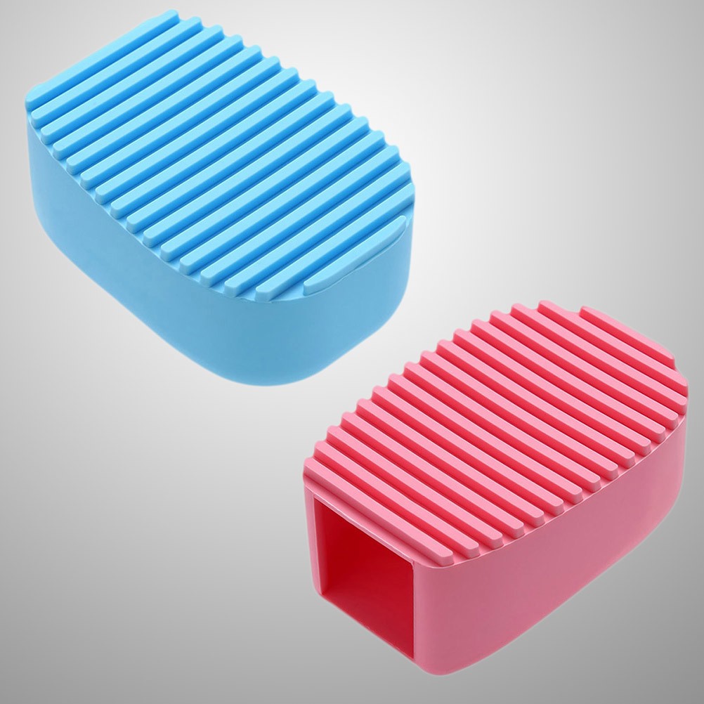 2Pcs Durable Scrubbing Brush Cleaner for Clothes Washing Assorted Colors