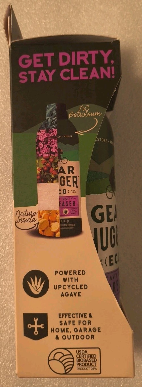 ECO Gear Hugger Heavy Duty Degreaser, Non-Toxic, Plant Based, Kid&Pet Safe 11oz