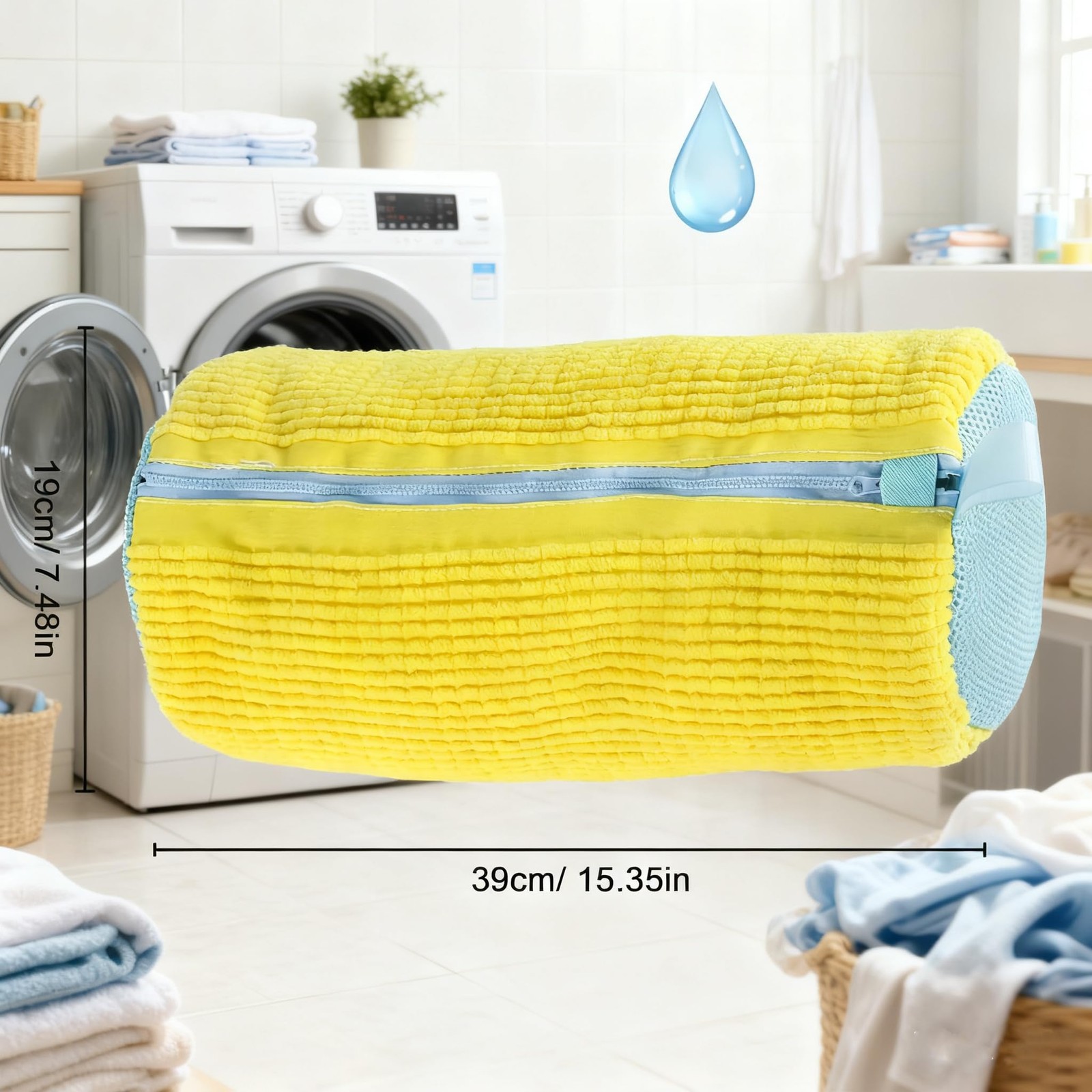 2-Pack Sneaker Washing Machine Bag, Reusable Mesh Laundry Bag for ShoesTennis…