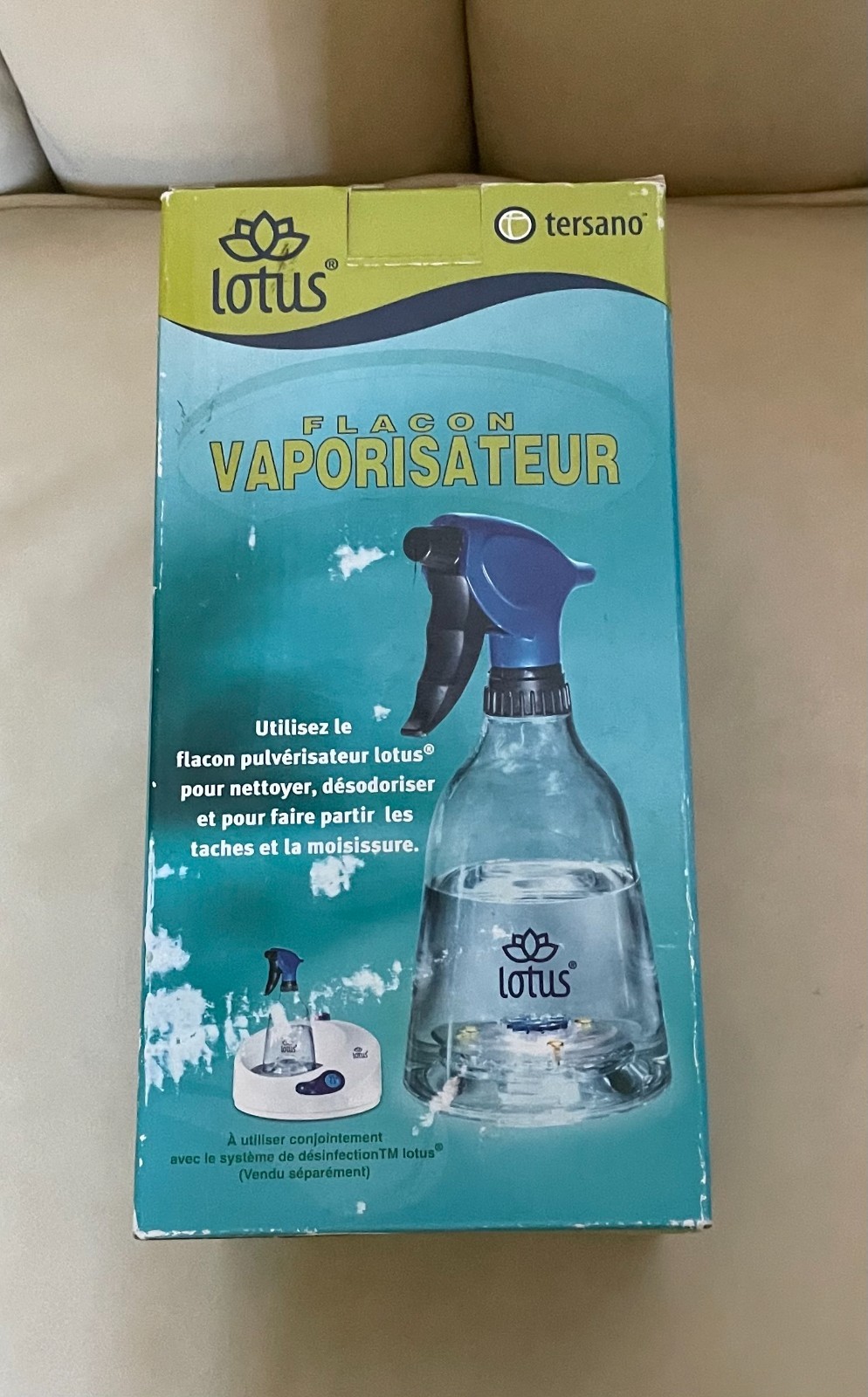 Tersano Lotus – Replacement Spray Bottle ONLY Model LSA200 – BRAND NEW in BOX