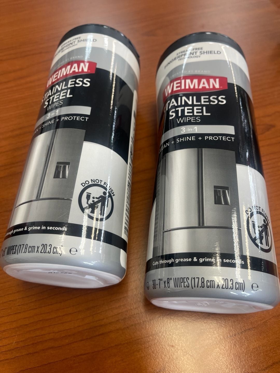 Weiman Stainless Steel Cleaning Kit Bundle: Two 12oz Cleaner & Polish Sprays and
