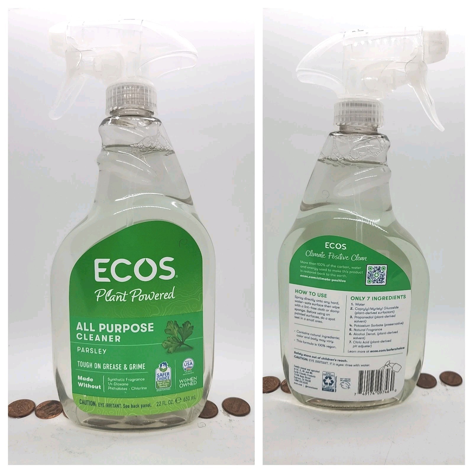 Earth Friendly Products Ecos Plant Powered All Purpose Cleaner – Parsley