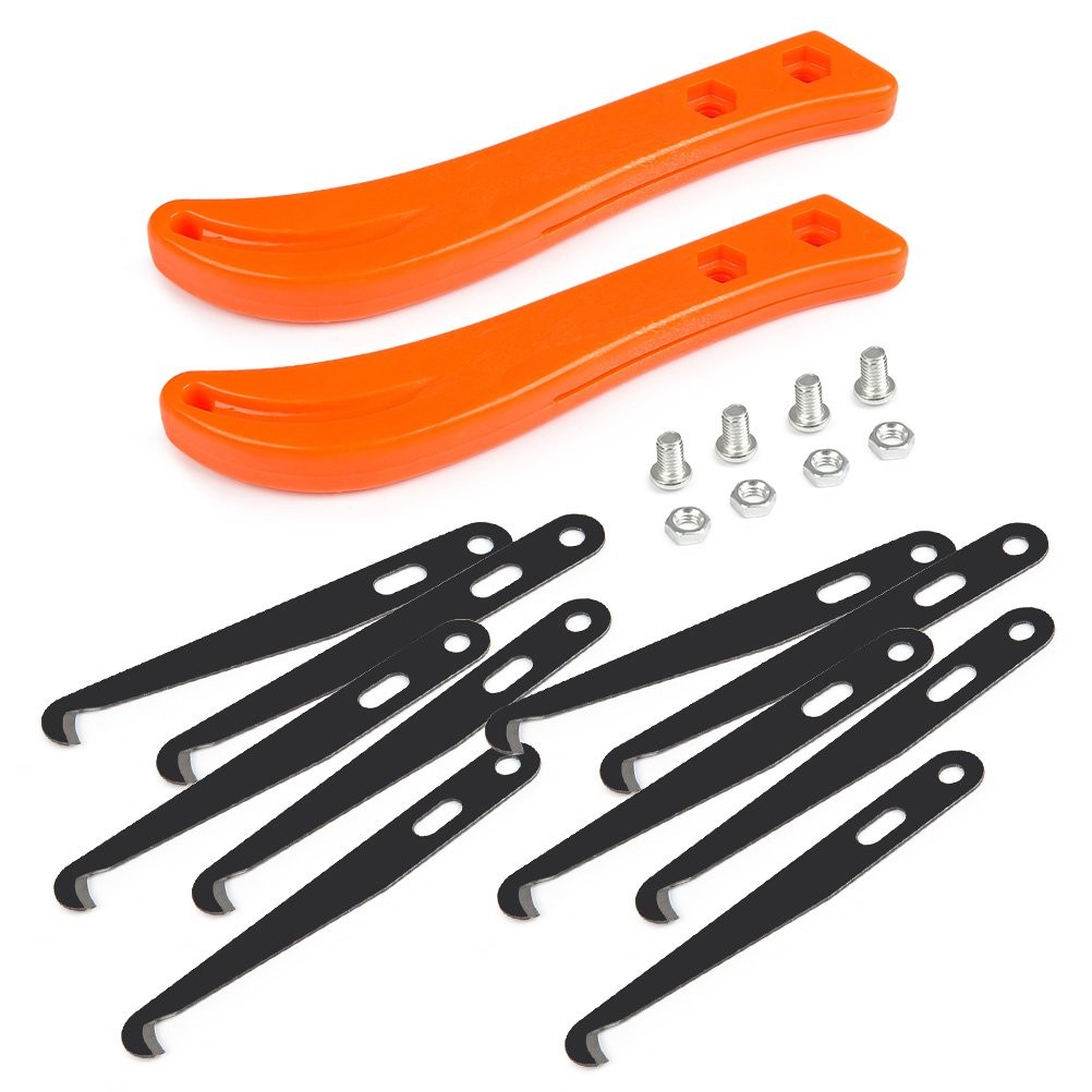 12pcs Grout Remover Tool 2 Grout Saw And 10 Removal Knife Caulking Tool Kit Caul