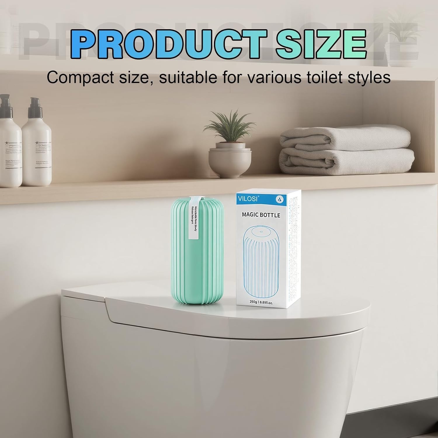 Safe for All Toilets, Eco-Friendly Clean