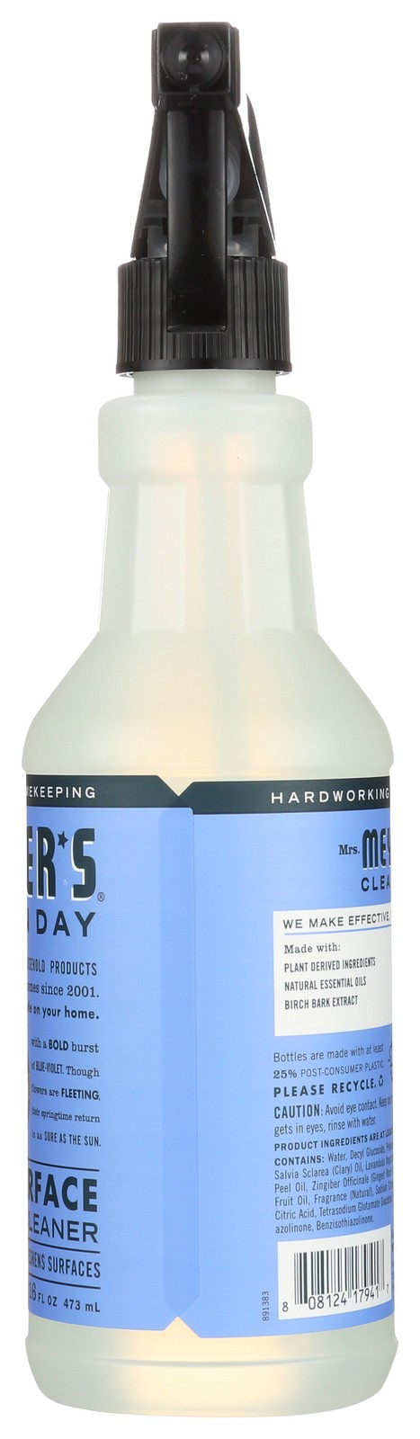 Mrs. Meyer’S Clean Day Everyday Multi-Surface Cleaner 16 Fl Oz Oil 6 Pack
