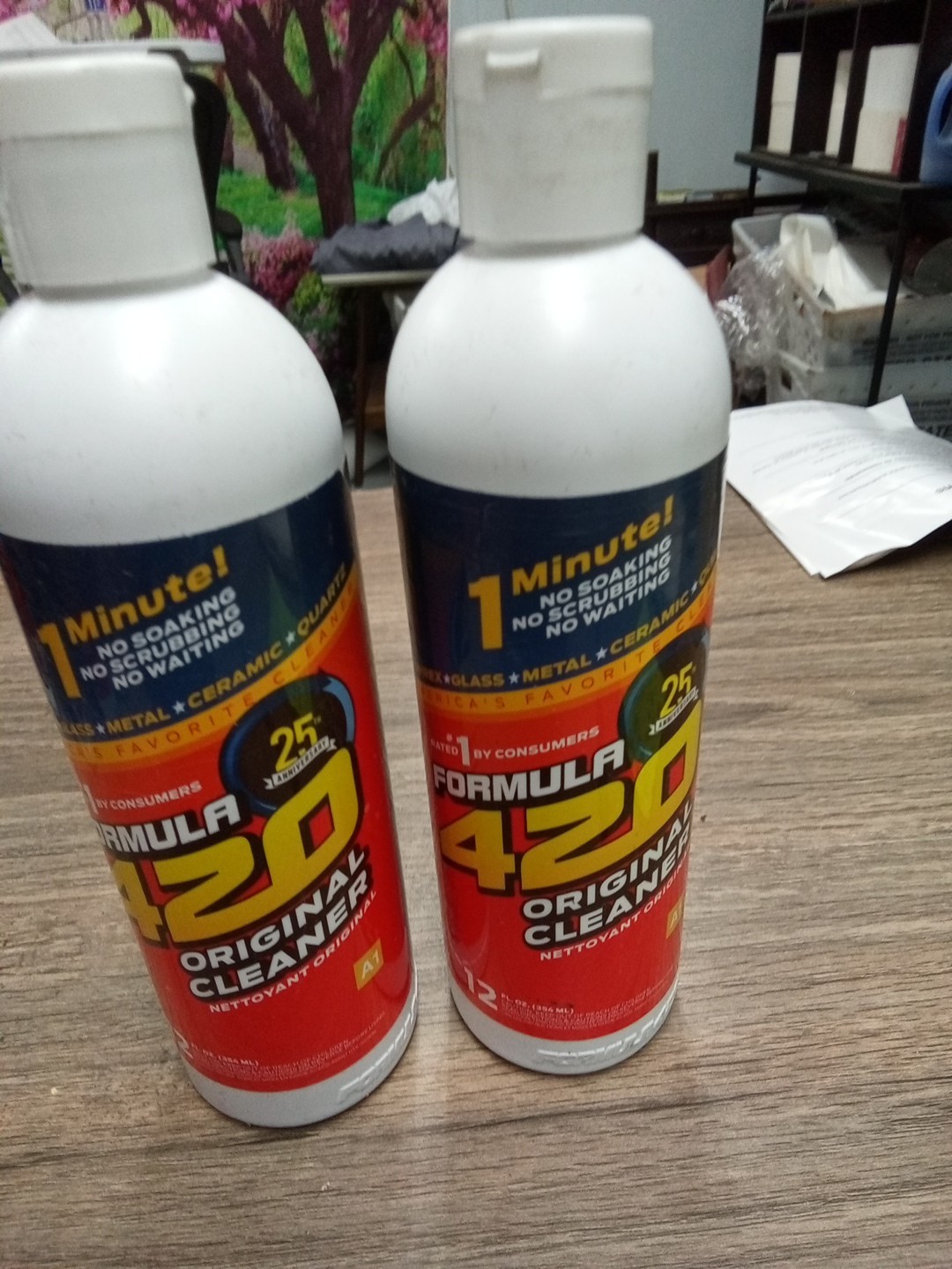 2 Bottles. Formula 420 All Purpose Cleaner – 12oz for Glass & Metal 435