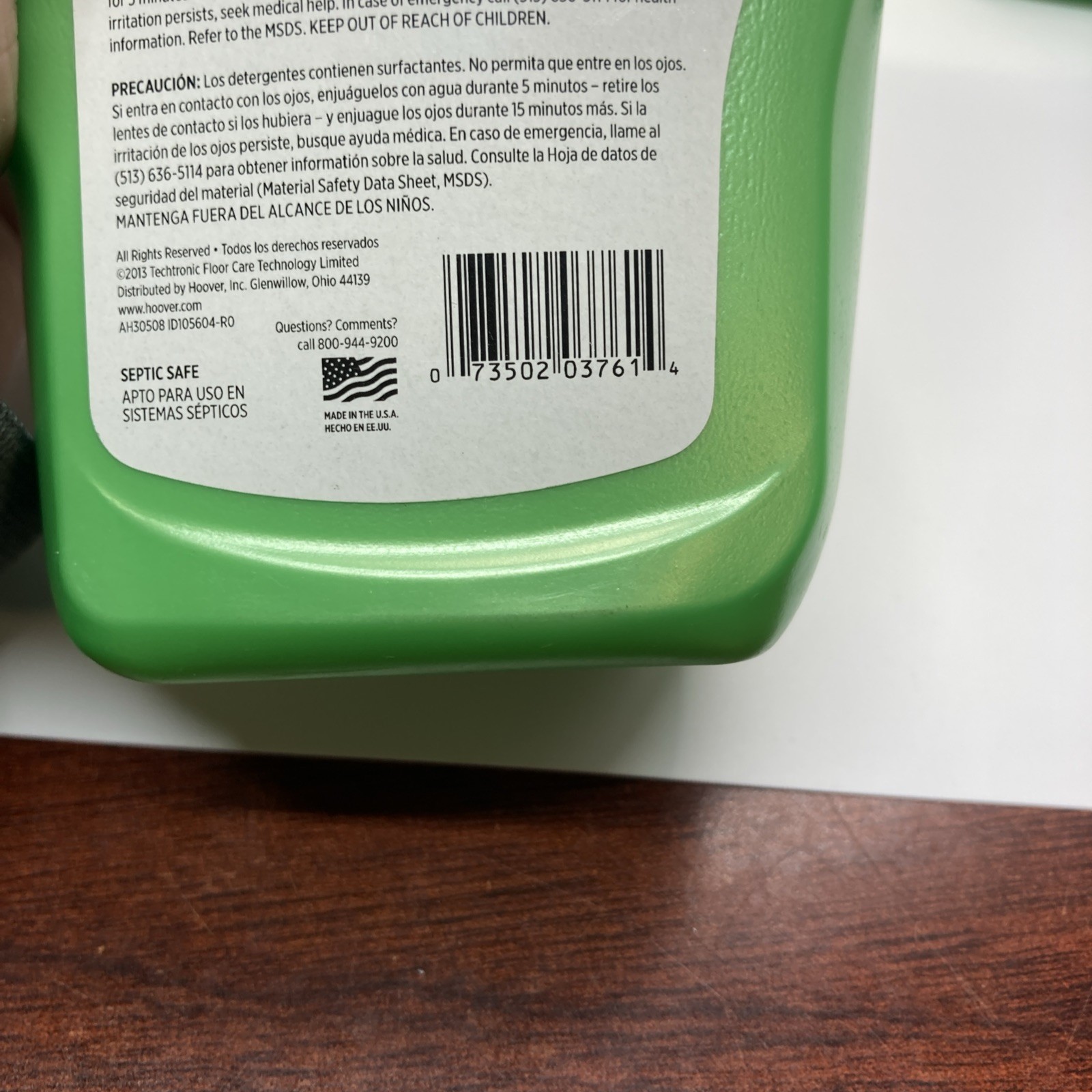 2Pk Hoover Deep Clean Plus All Purpose Carpet Cleaner Concentrate Fragrance Free