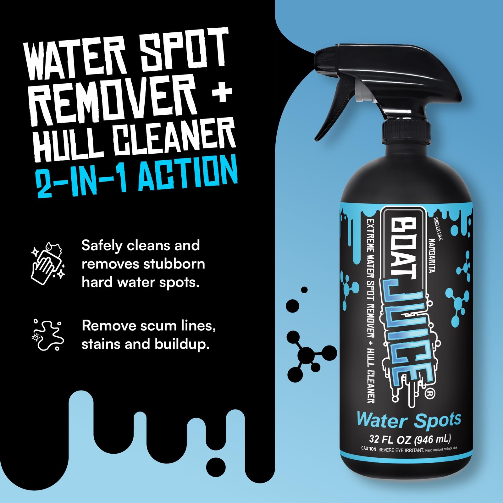 Extreme Boat Cleaner – Boat Water Spot Remover & Boat Hull Cleaner 32oz