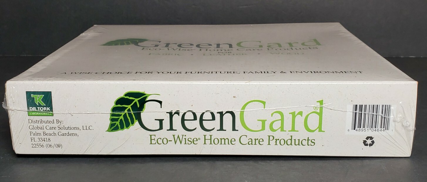 GREENGARD ECO WISE HOME CARE PRODUCTS FOR FABRIC LEATHER WOOD NEW IN SEALED…