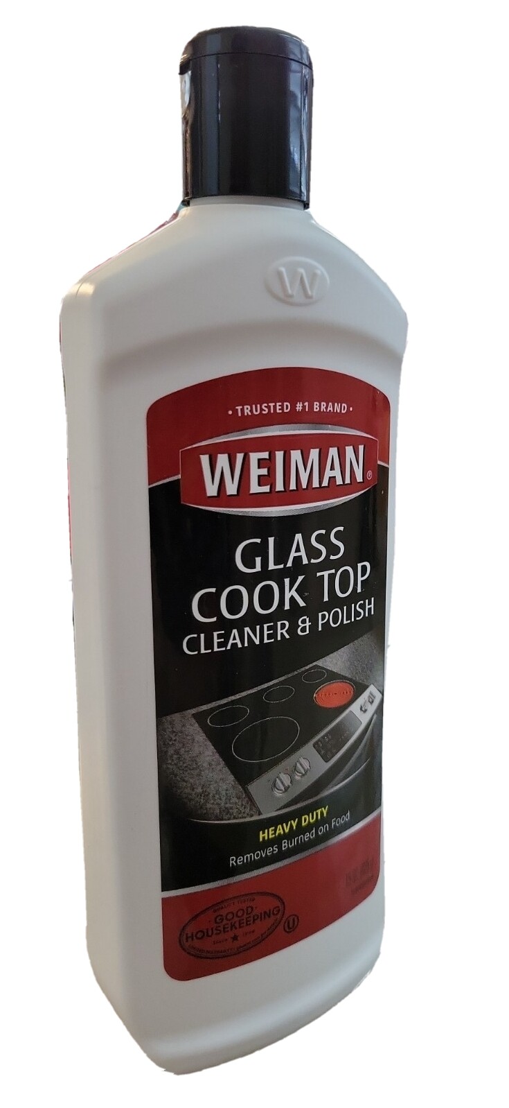X2 Weiman Ceramic/Glass Cooktop Cleaner & Polish Heavy Duty For Stove Top 15 oz