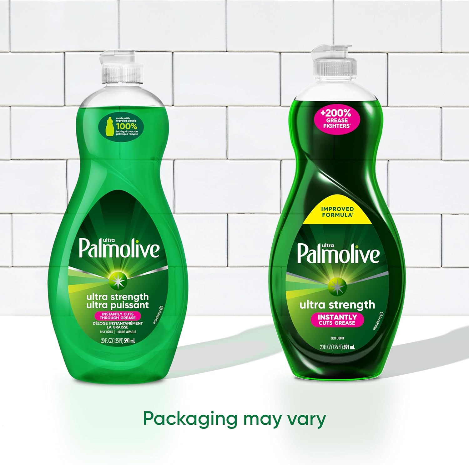 Palmolive Ultra Strength Liquid Dish Soap, Original Green, 20 Fluid Ounce(Packag
