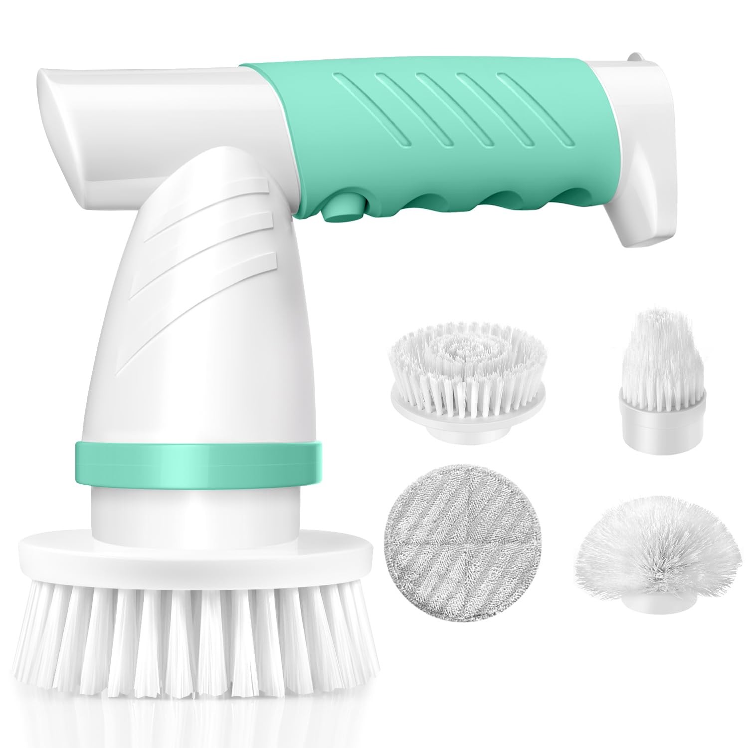 Electric Spin Scrubber, Bathroom Cleaning Brush Shower Scrubber Portable Rech…