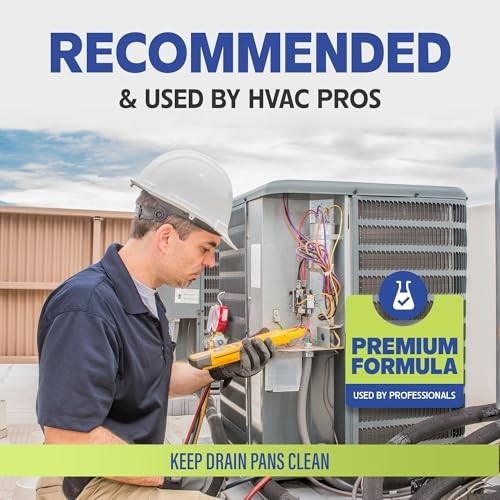 200 Tablets AC Drain Line Cleaner – Fast-Acting, No-Residue, Water-Soluble HVAC